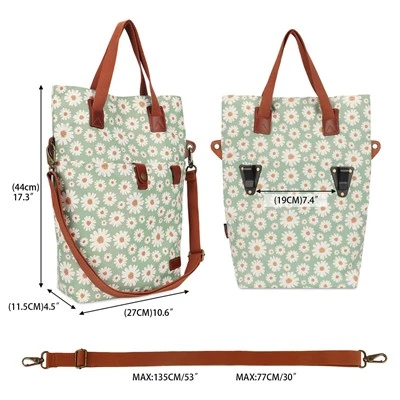 TOURBON Portable Commuter Backpack Bike Pannier factory